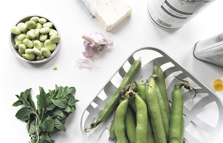 Broad bean and Feta, Post by Ollie & Sebs Haus 