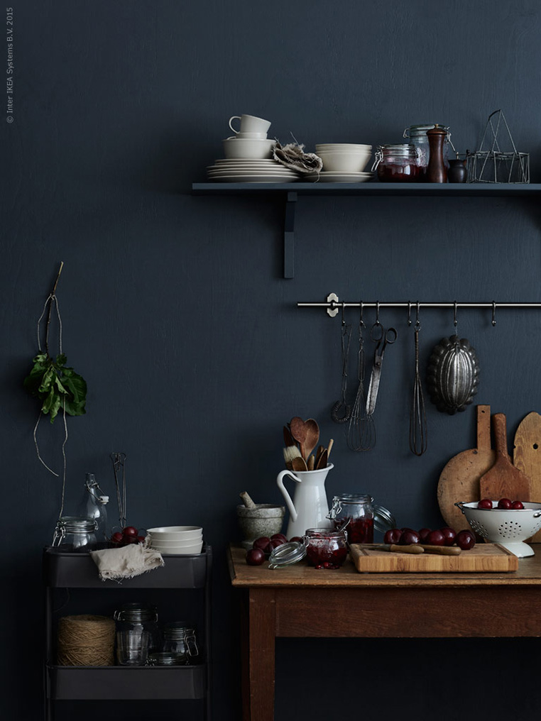 Ikea Autumn blue | via Ollie & Sebs Haus