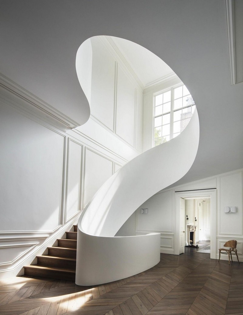 If I could redesign my staircase via Ollie & Sebs Haus 